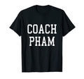 Coach Pham Custom Football Soccer T-Shirt - Novelty Apparel for Adults - T-Shirt, Sweatshirt, Hoodie