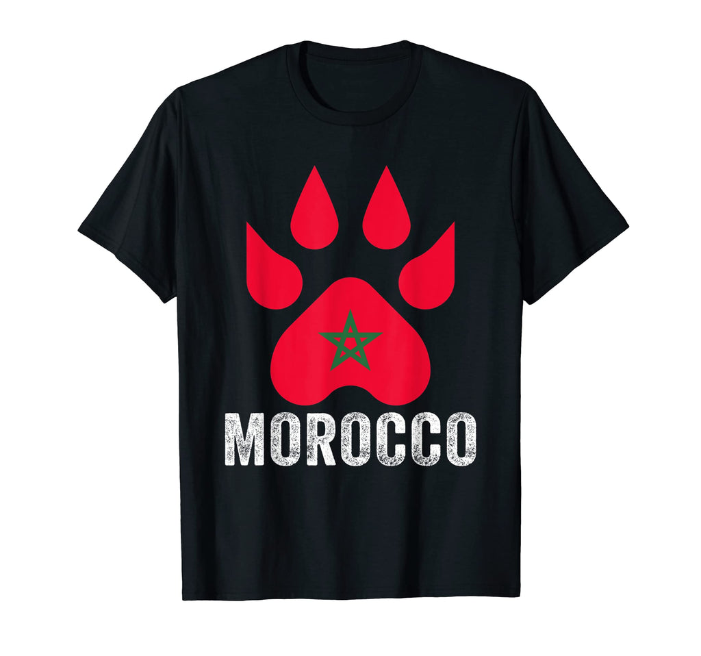 Moorish American Morocco Flag Moroccan T-Shirt - Fun Novelty Design Unisex - T-Shirt, Sweatshirt, Hoodie