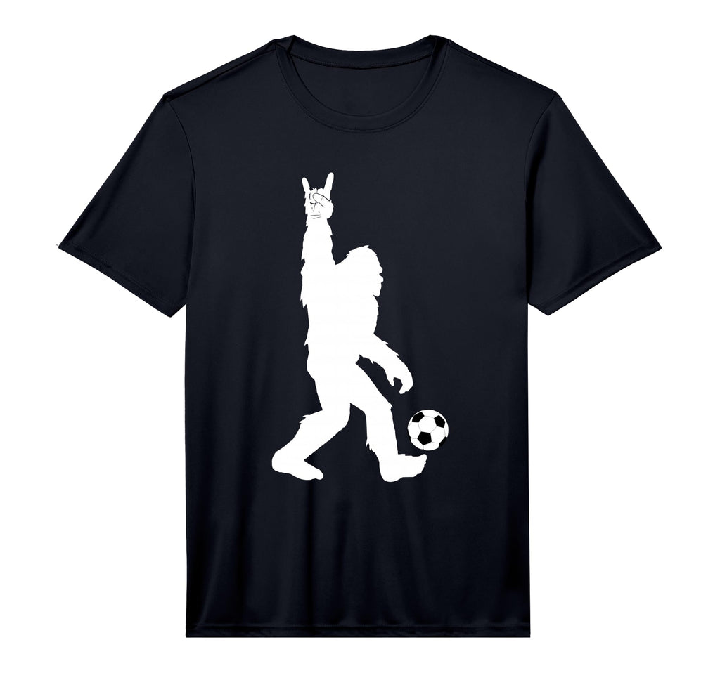 Funny Soccer Bigfoot Rock Sasquatch T-Shirt - Streetwear Style Unisex - T-Shirt, Sweatshirt, Hoodie