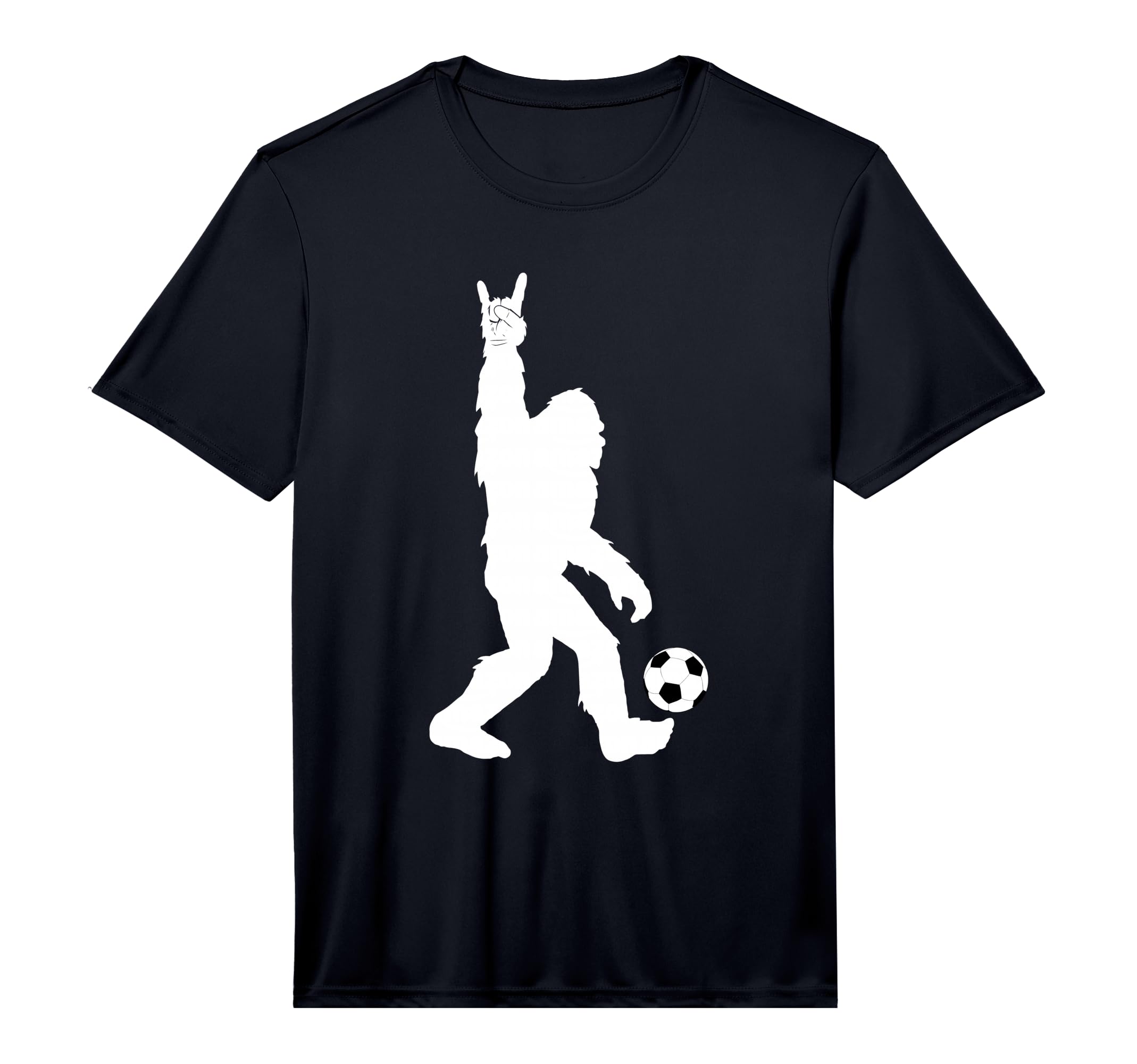 Funny Soccer Bigfoot Rock Sasquatch T-Shirt - Streetwear Style Unisex - T-Shirt, Sweatshirt, Hoodie