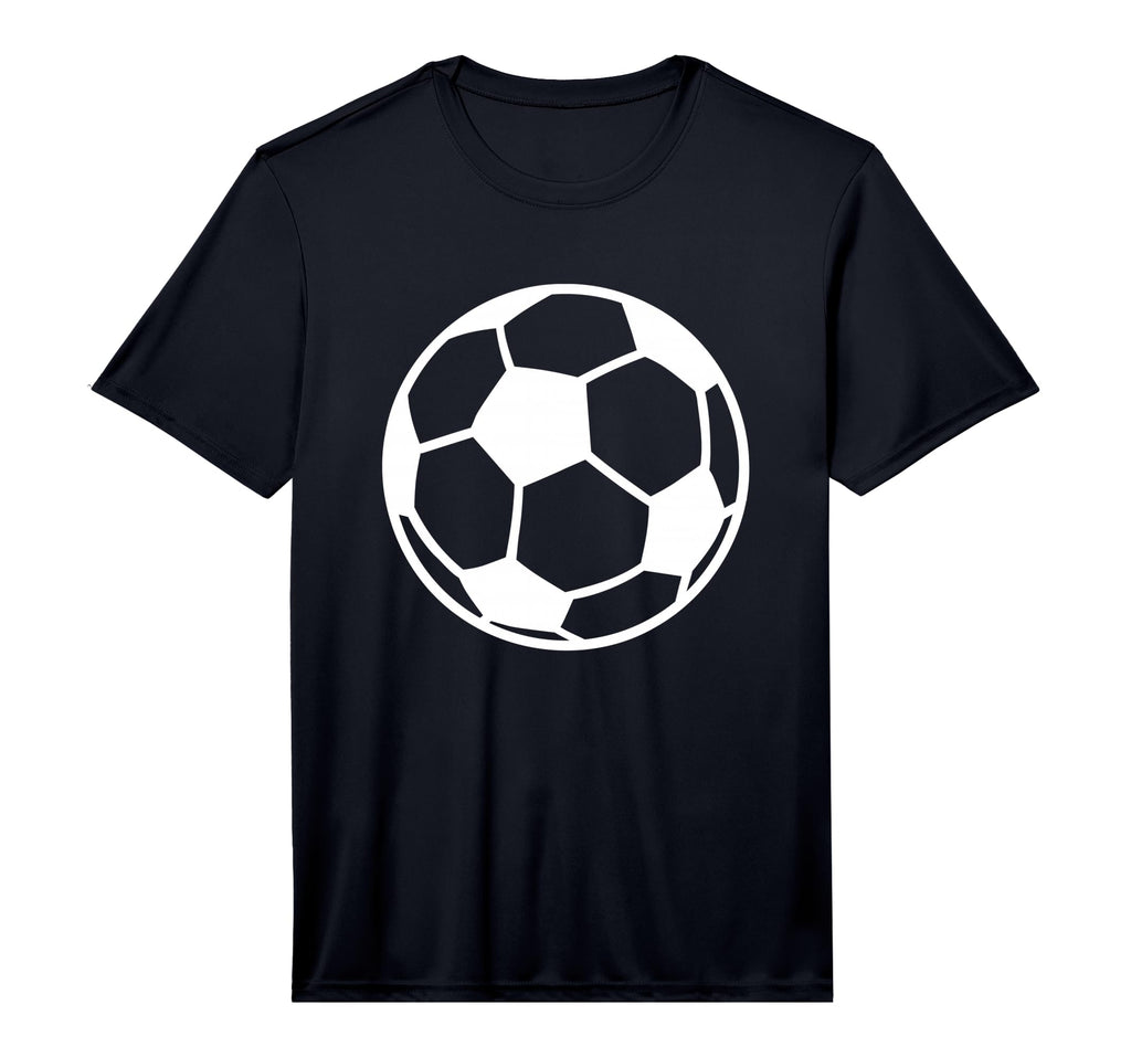 Soccer Ball Performance T-Shirt - Minimalist Print Unisex - T-Shirt, Sweatshirt, Hoodie