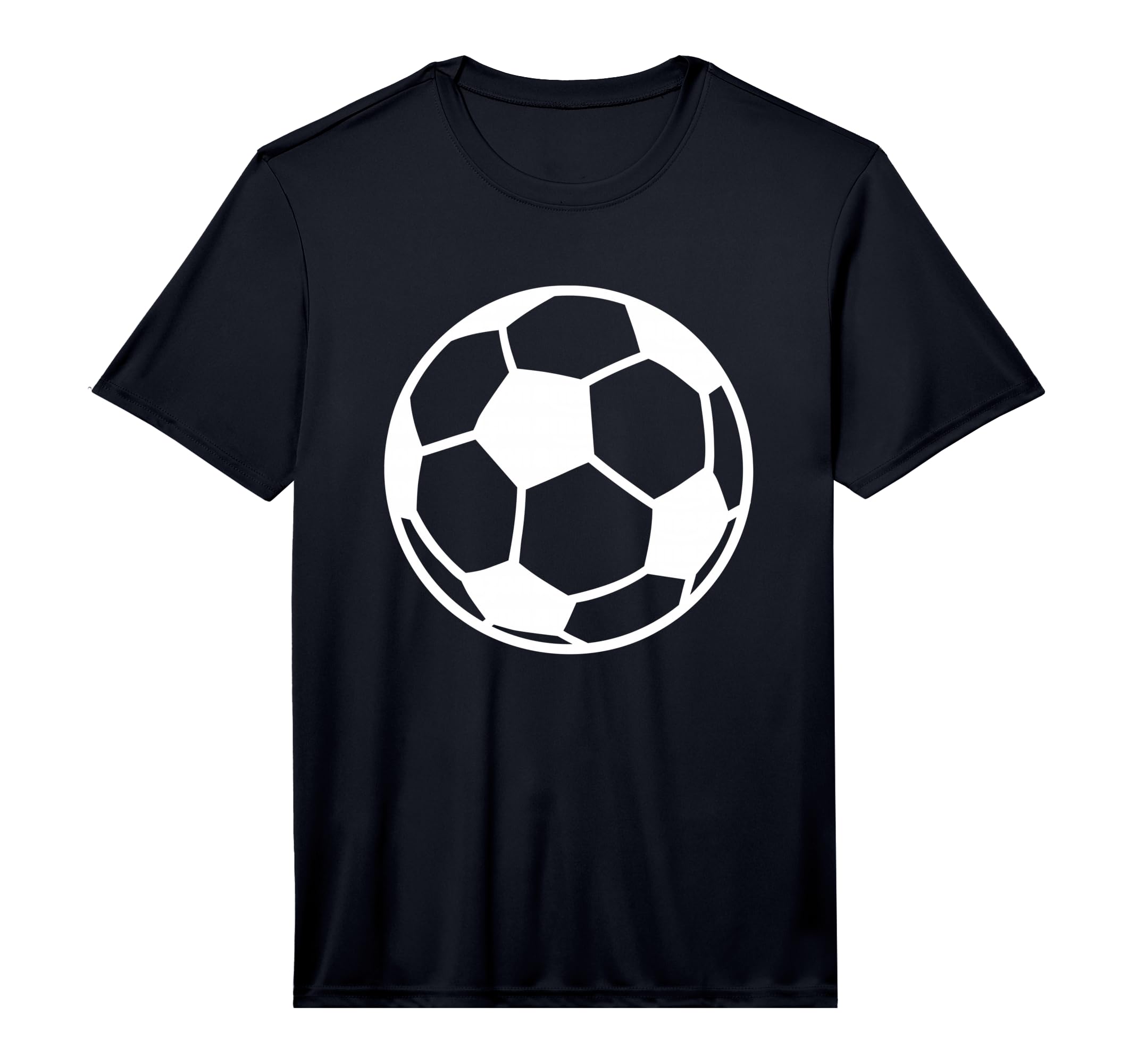Soccer Ball Performance T-Shirt - Minimalist Print Unisex - T-Shirt, Sweatshirt, Hoodie