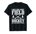 Field Hockey Introvert Player T-Shirt - Fun Novelty Design for Adults - T-Shirt, Sweatshirt, Hoodie