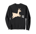 Soccer Llama Sweatshirt - Casual Everyday Wear for Adults - T-Shirt, Sweatshirt, Hoodie