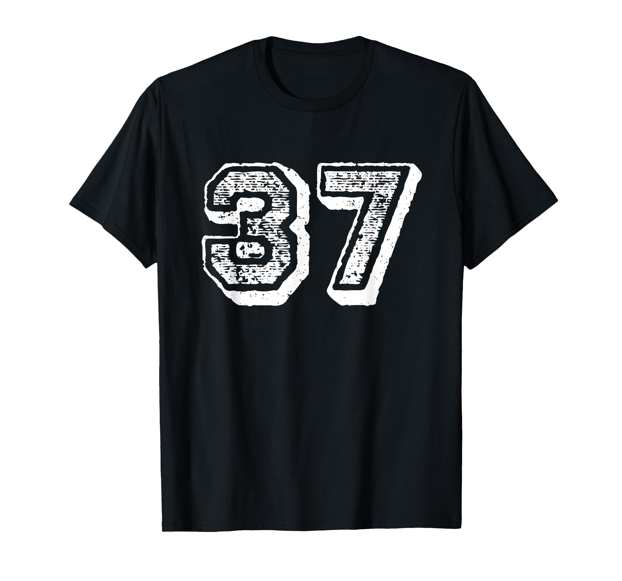 Number 37 Sports Jersey Player 37 Fan T-Shirt - Unique Graphic for Adults - T-Shirt, Sweatshirt, Hoodie