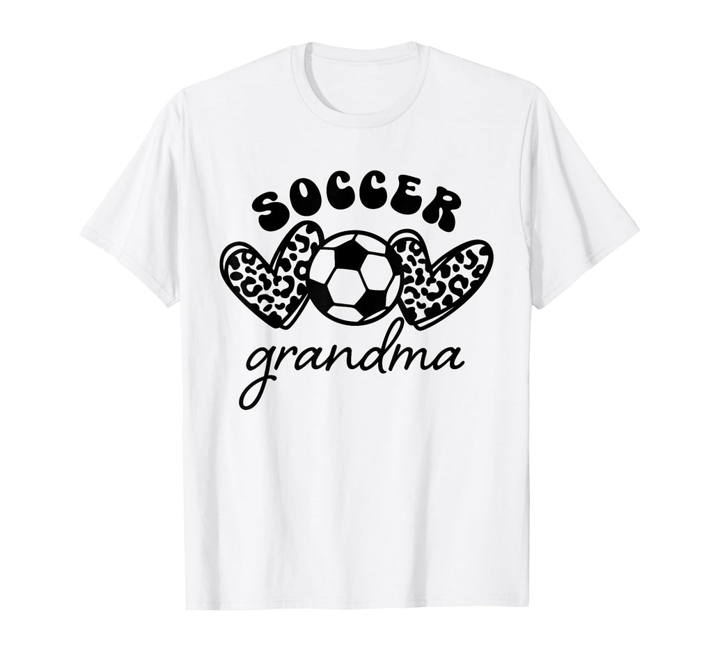 Soccer Grandma Soccer Heart T-Shirt - Casual Everyday Wear Men Women - T-Shirt, Sweatshirt, Hoodie