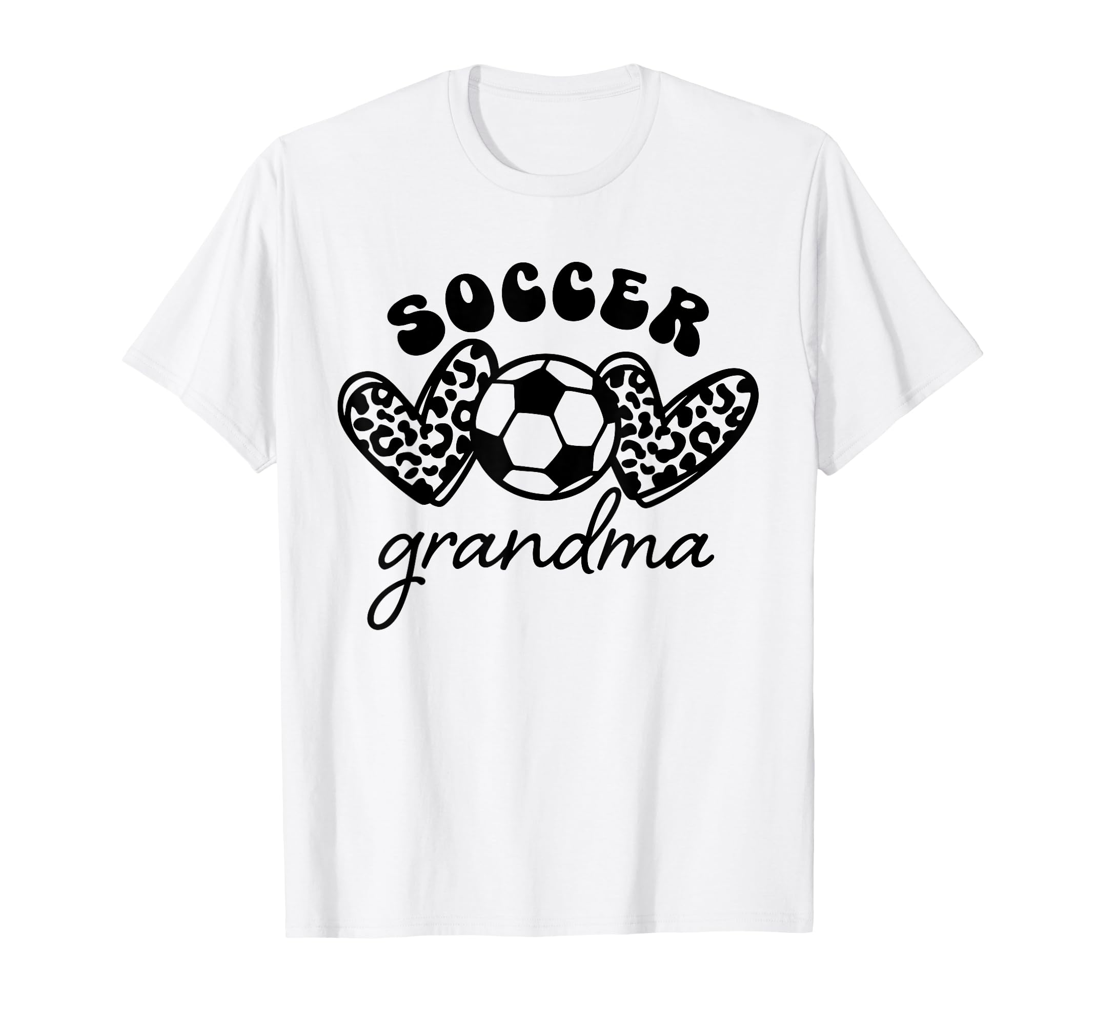 Soccer Grandma Soccer Heart T-Shirt - Casual Everyday Wear Men Women - T-Shirt, Sweatshirt, Hoodie