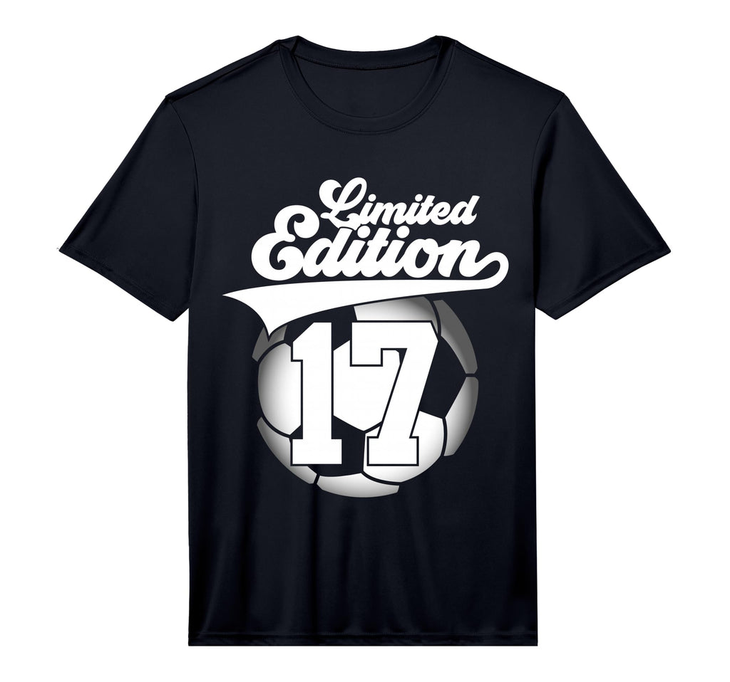 Mens 17 Years Football Soccer 17Th T-Shirt - Minimalist Print Unisex - T-Shirt, Sweatshirt, Hoodie