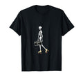 Roller Skating Halloween Skeleton T-Shirt - Fun Novelty Design Men Women - T-Shirt, Sweatshirt, Hoodie