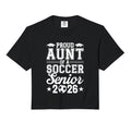 Proud Aunt 2026 Senior Soccer Sweatshirt - Unique Graphic Men Women - T-Shirt, Sweatshirt, Hoodie