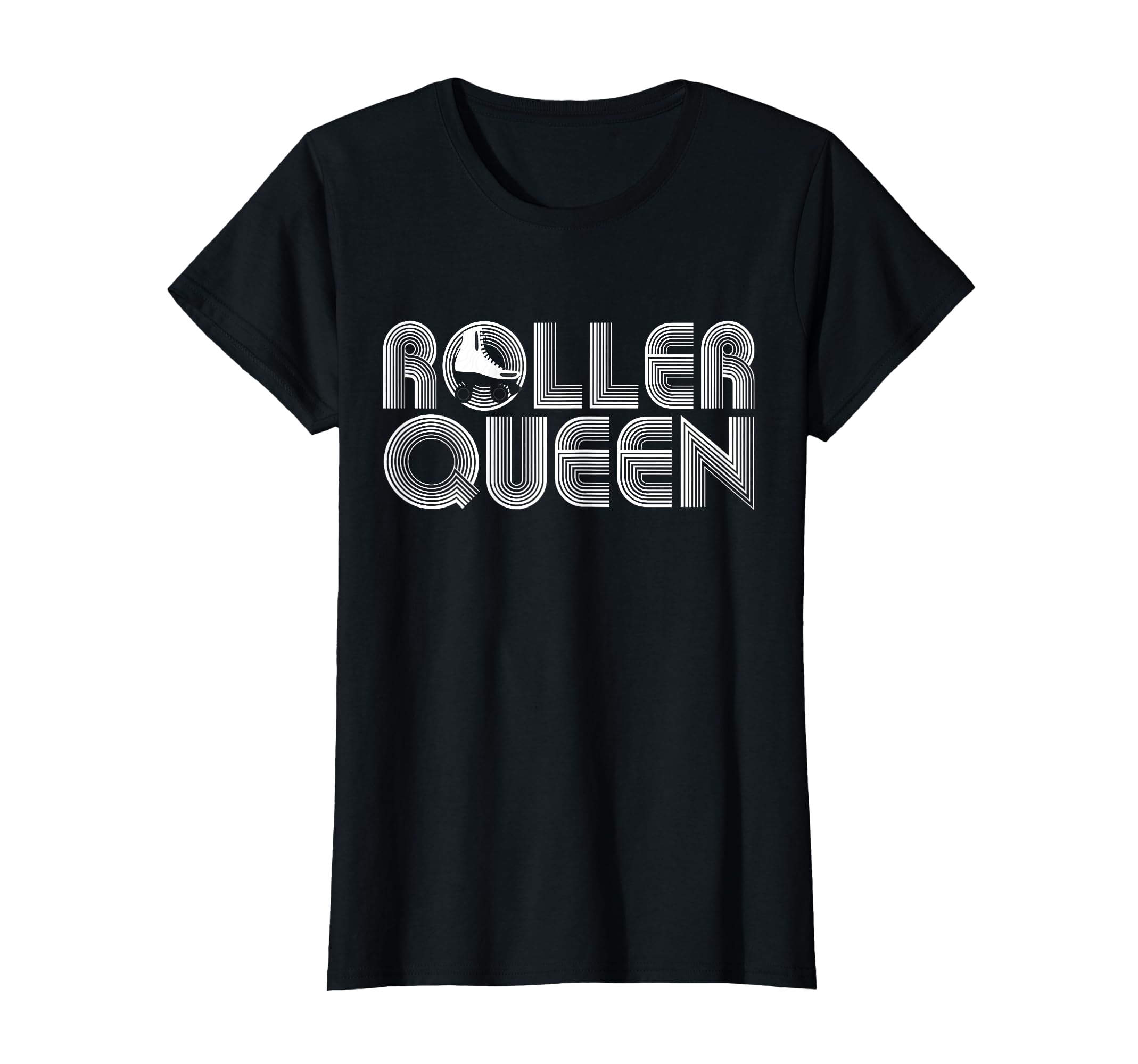 Roller Skating Pretty Little Skater T-Shirt - Minimalist Print Men Women - T-Shirt, Sweatshirt, Hoodie