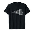 Funny Soccer Heartbeat Ecg Football T-Shirt - Fun Novelty Design Unisex - T-Shirt, Sweatshirt, Hoodie