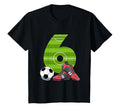 Sixth Birthday Soccer 6 Year Old T-Shirt - Minimalist Print for Adults - T-Shirt, Sweatshirt, Hoodie