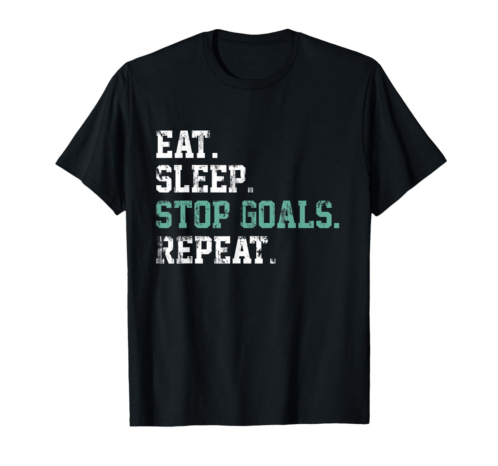 Goalie Player Goalkeeper Ice Hockey T-Shirt - Trendy Graphic Unisex - T-Shirt, Sweatshirt, Hoodie