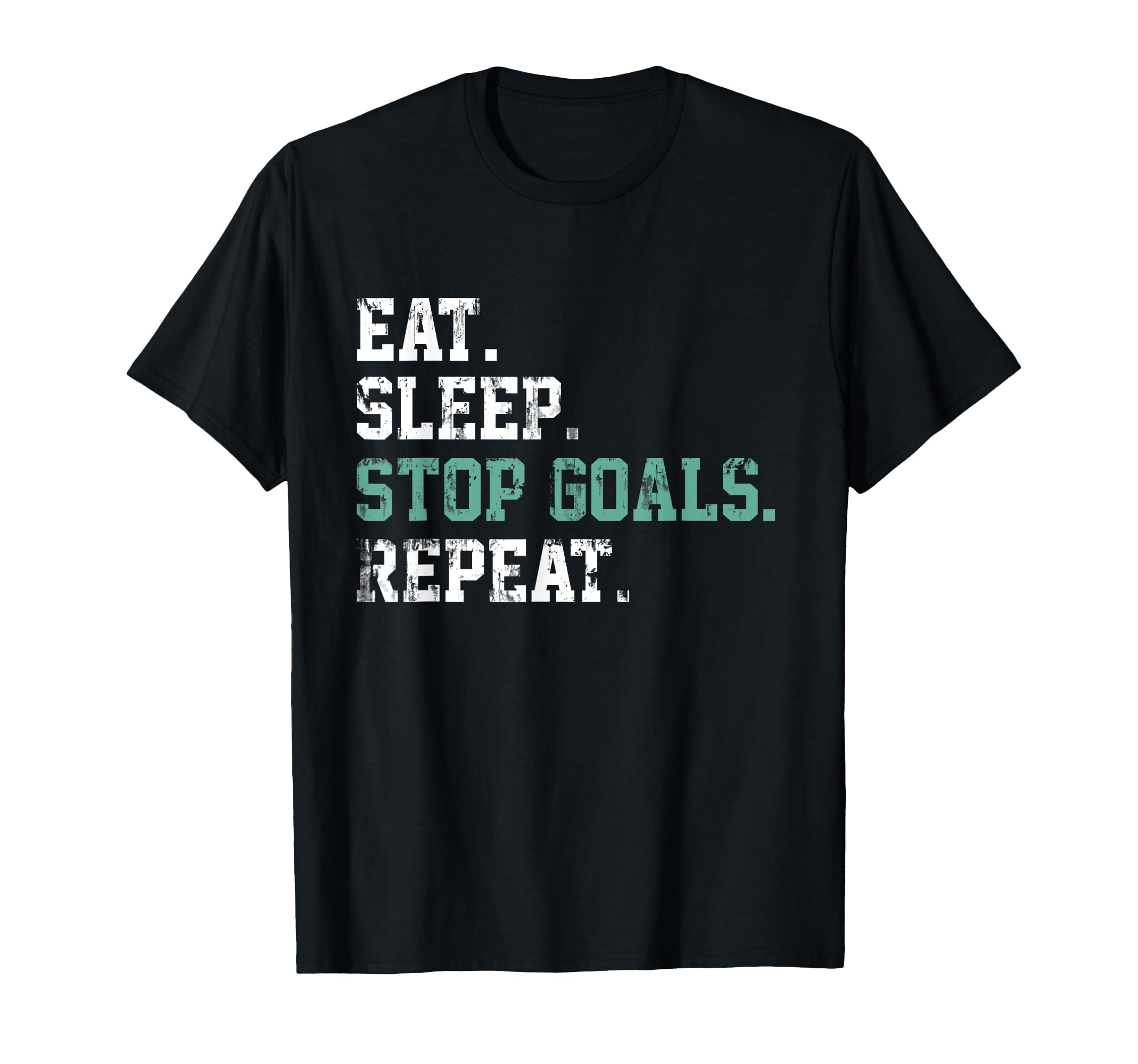 Goalie Player Goalkeeper Ice Hockey T-Shirt - Trendy Graphic Unisex - T-Shirt, Sweatshirt, Hoodie