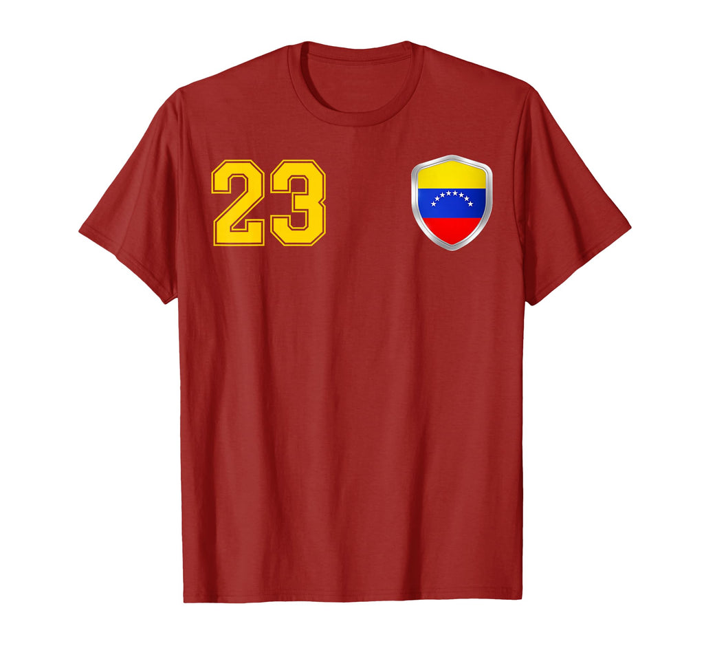 Venezuela La Vinotinto Team Soccer T-Shirt - Custom Art Print for Adults - T-Shirt, Sweatshirt, Hoodie