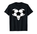 Soccer Heart Funny Soccer Player Mom T-Shirt - Novelty Apparel Men Women - T-Shirt, Sweatshirt, Hoodie