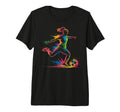 Colorful Funny Soccer Player Fan T-Shirt - Fun Novelty Design Men Women - T-Shirt, Sweatshirt, Hoodie