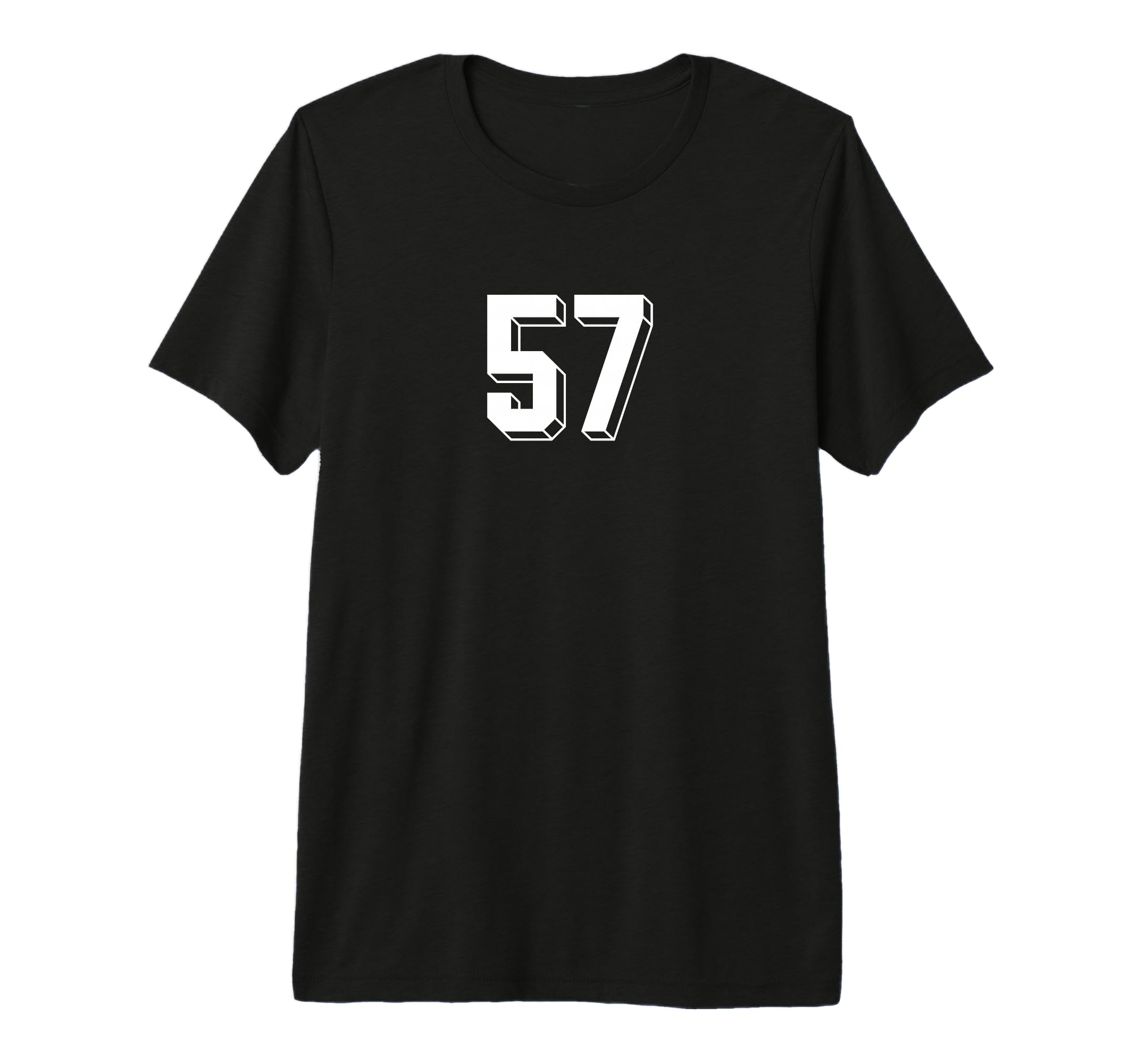Number 57 80S 90S Soccer Team Jersey T-Shirt - Unique Graphic Unisex - T-Shirt, Sweatshirt, Hoodie