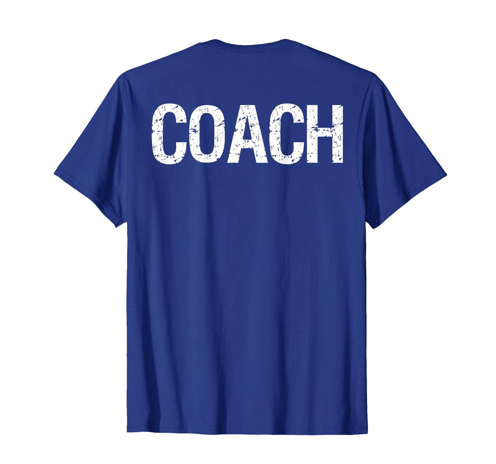 Coach Back Coaches Soccer Baseball T-Shirt - Minimalist Print Unisex - T-Shirt, Sweatshirt, Hoodie