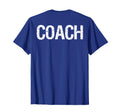 Coach Back Coaches Soccer Baseball T-Shirt - Aesthetic Graphic Men Women - T-Shirt, Sweatshirt, Hoodie