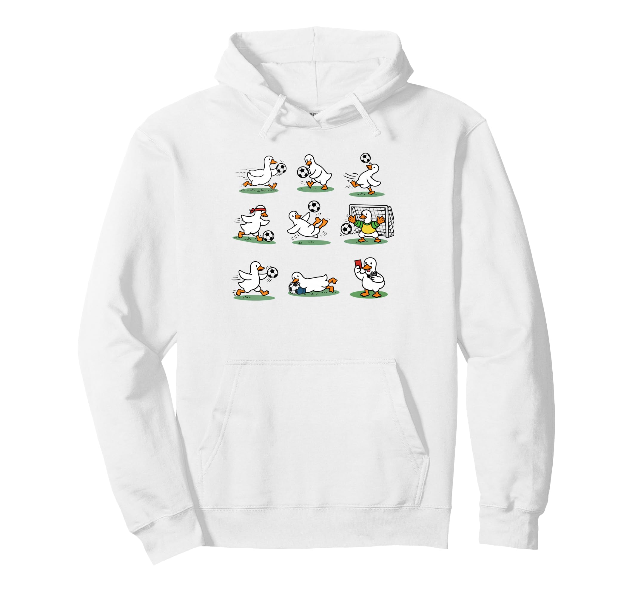 Soccer Player Game Day Vibes Silly Hoodie - Minimalist Print Men Women - T-Shirt, Sweatshirt, Hoodie