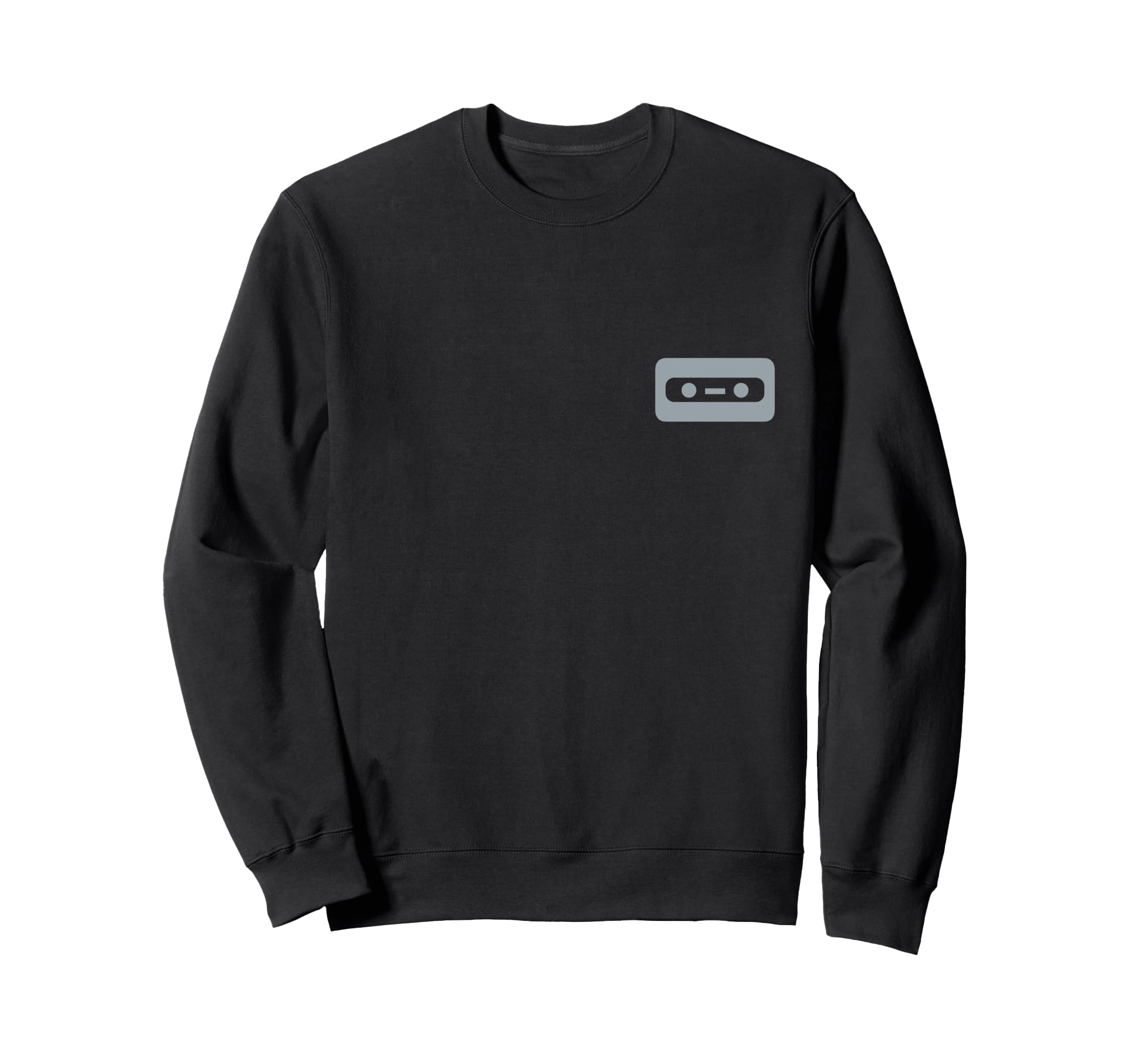 Cassette Tape Minimalist 90S Music Sweatshirt - Unique Graphic for Adults - T-Shirt, Sweatshirt, Hoodie