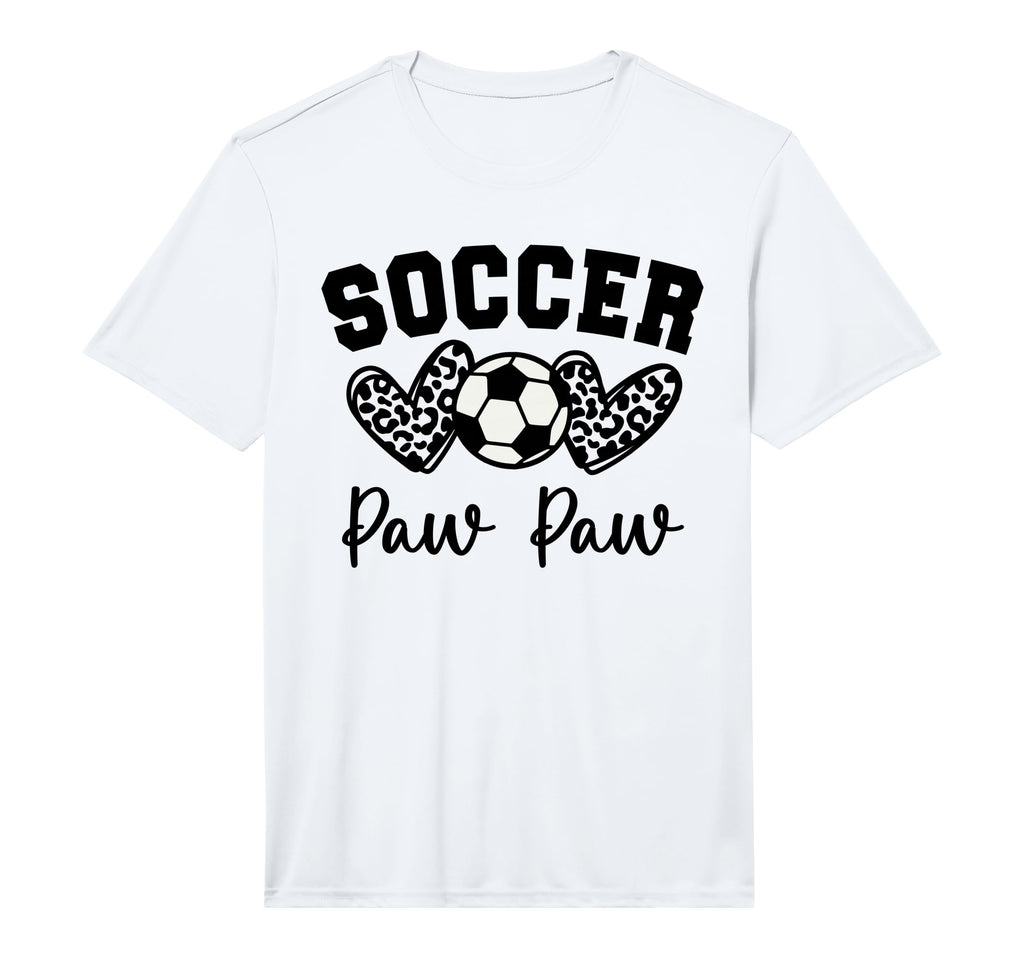 Soccer Paw Paw Matching Family Soccer T-Shirt - Fun Novelty Design Unisex - T-Shirt, Sweatshirt, Hoodie
