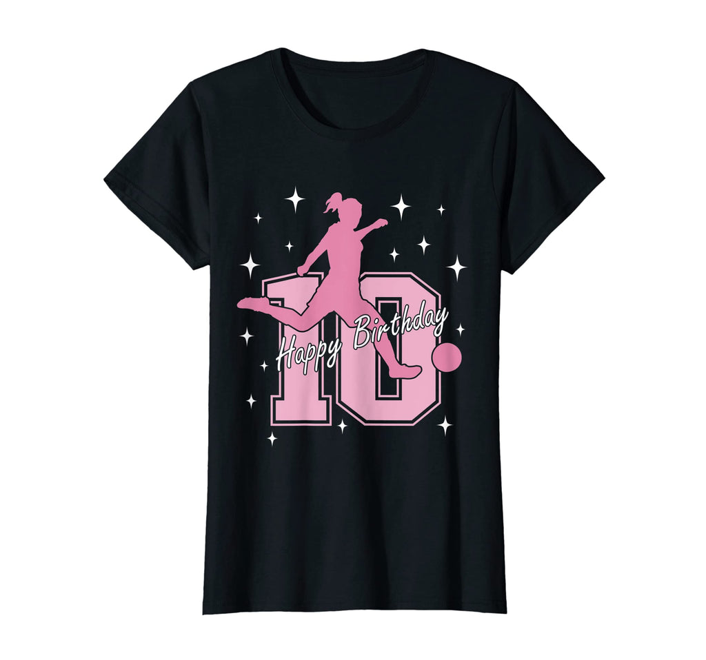 10Th Birthday Soccer Playing T-Shirt - Aesthetic Graphic Men Women - T-Shirt, Sweatshirt, Hoodie