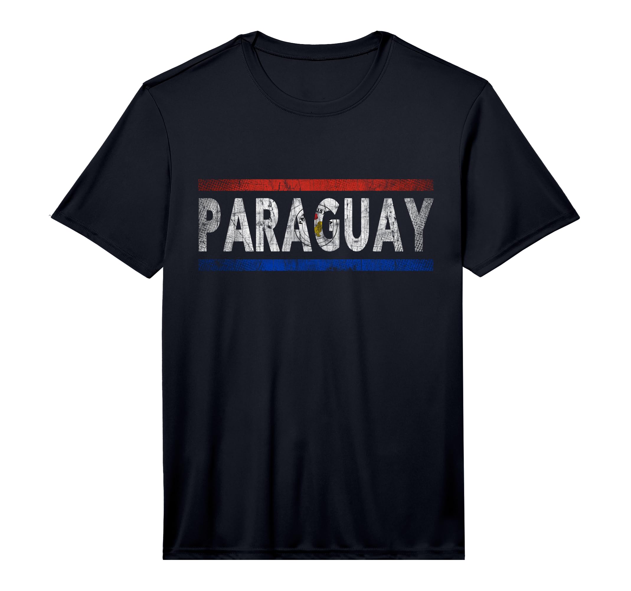 Paraguay Flag Paraguayan T-Shirt - Fun Novelty Design for Adults - T-Shirt, Sweatshirt, Hoodie