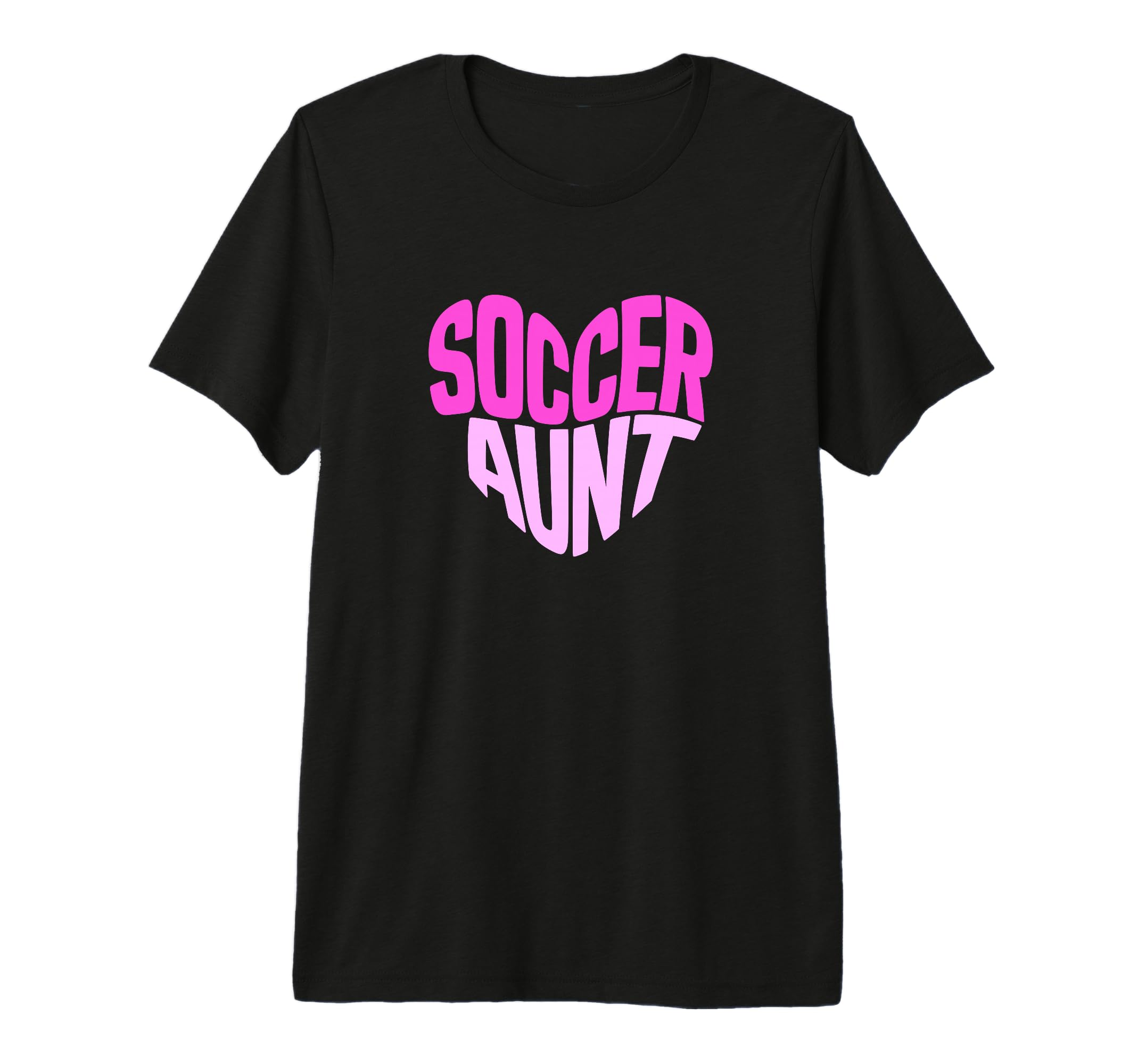 Soccer Aunt Proud Soccer Auntie Heart T-Shirt - Unique Graphic Men Women - T-Shirt, Sweatshirt, Hoodie