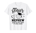 2027 Senior Soccer Nephew Proud T-Shirt - Fun Novelty Design for Adults - T-Shirt, Sweatshirt, Hoodie