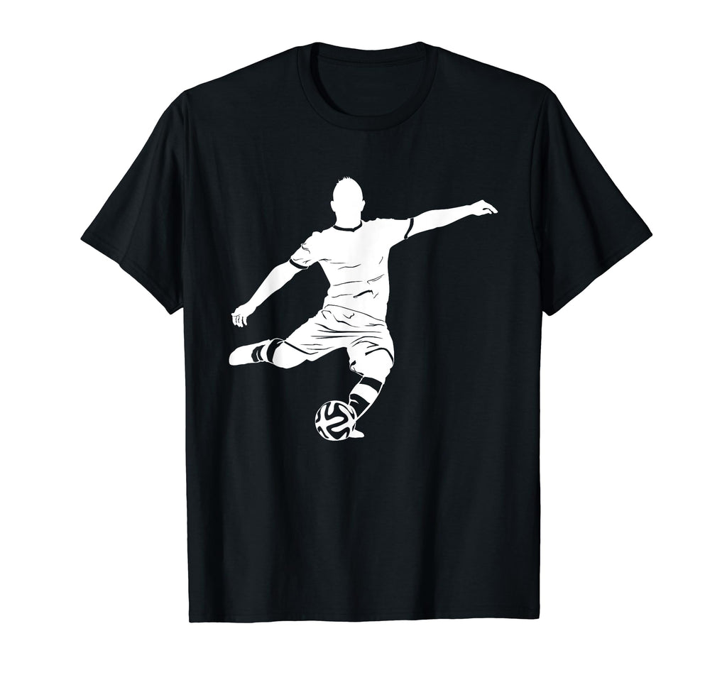 Silhouette Soccer Player Goalkeeper T-Shirt - Graphic Print Men Women - T-Shirt, Sweatshirt, Hoodie