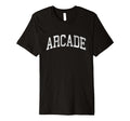 Arcade New York Ny Athletic Sports T-Shirt - Graphic Print for Adults - T-Shirt, Sweatshirt, Hoodie