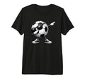 Dabbing Soccer Ball Soccer Sports T-Shirt - Unique Graphic Men Women - T-Shirt, Sweatshirt, Hoodie