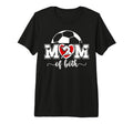 Mom Both Proud Soccer And Dance Mom Tri T-Shirt - Graphic Print for Adults - T-Shirt, Sweatshirt, Hoodie