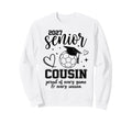 2027 Senior Soccer Cousin Proud Sweatshirt - Fun Novelty Design Unisex - T-Shirt, Sweatshirt, Hoodie