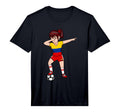 Dabbing Soccer Colombia Jersey T-Shirt - Graphic Print for Adults - T-Shirt, Sweatshirt, Hoodie