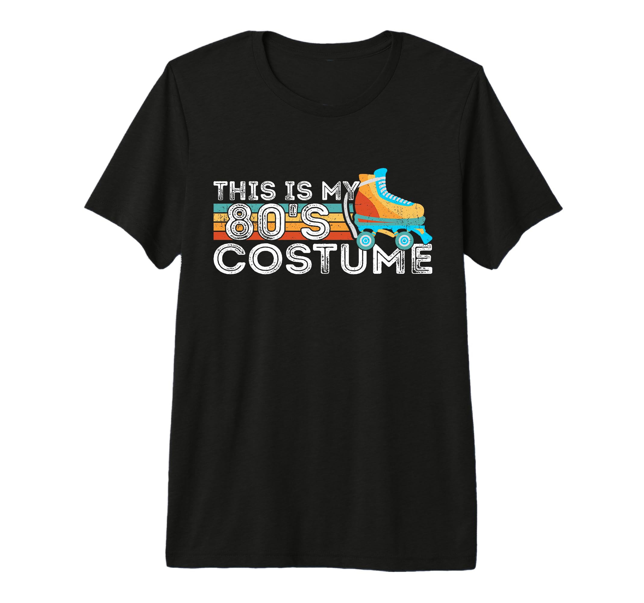 Roller Skates This Is My 80S Costume 80S T-Shirt - Minimalist Print Unisex - T-Shirt, Sweatshirt, Hoodie