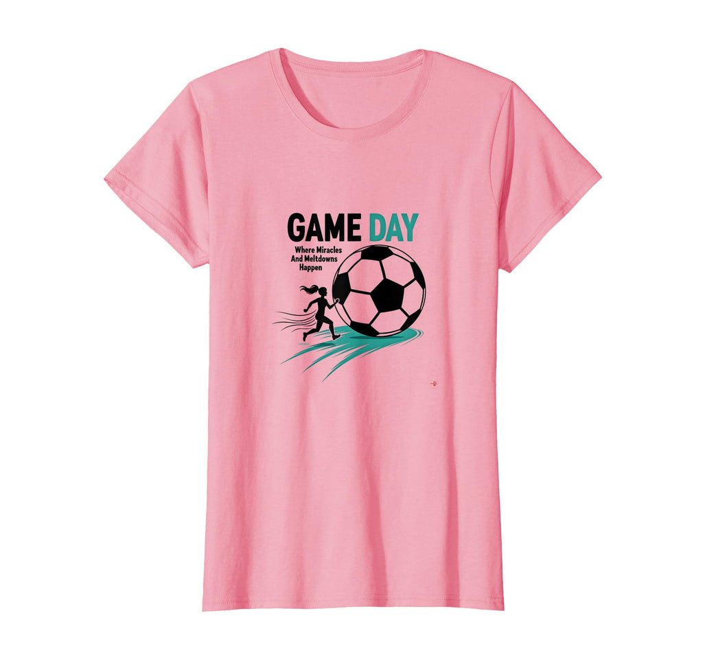 Soccer Mom Game Day Soccer Miracles And T-Shirt - Aesthetic Graphic Unisex - T-Shirt, Sweatshirt, Hoodie
