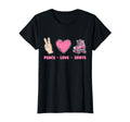 Peace Love Skate Roller Skates T-Shirt - Casual Everyday Wear Unisex - T-Shirt, Sweatshirt, Hoodie