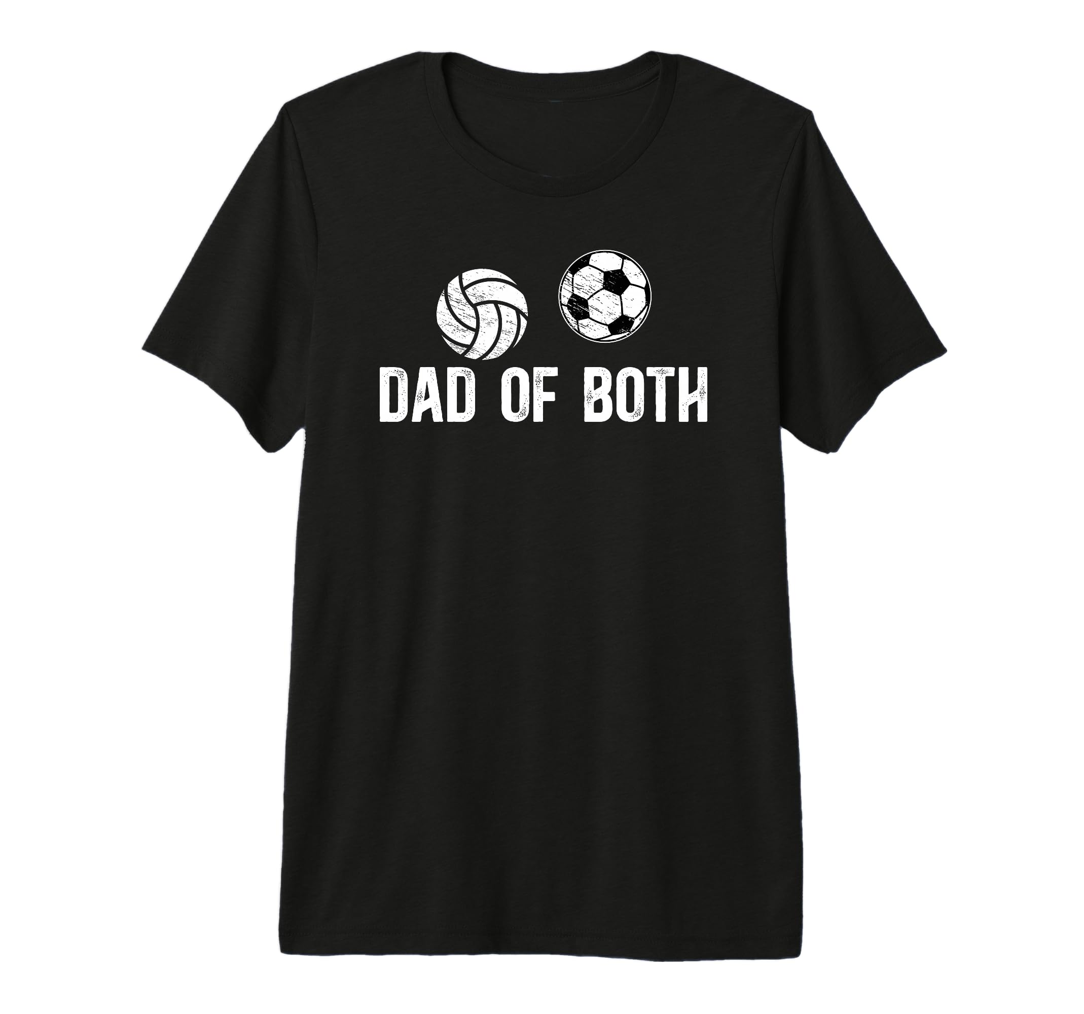 Mens Dad Both Proud Volleyball T-Shirt - Fun Novelty Design for Adults - T-Shirt, Sweatshirt, Hoodie