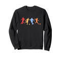 Football Gifts Colours Football Sweatshirt - Fun Novelty Design for Adults - T-Shirt, Sweatshirt, Hoodie