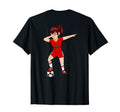 Dabbing Soccer Morocco Jersey Moroccan T-Shirt - Streetwear Style Unisex - T-Shirt, Sweatshirt, Hoodie