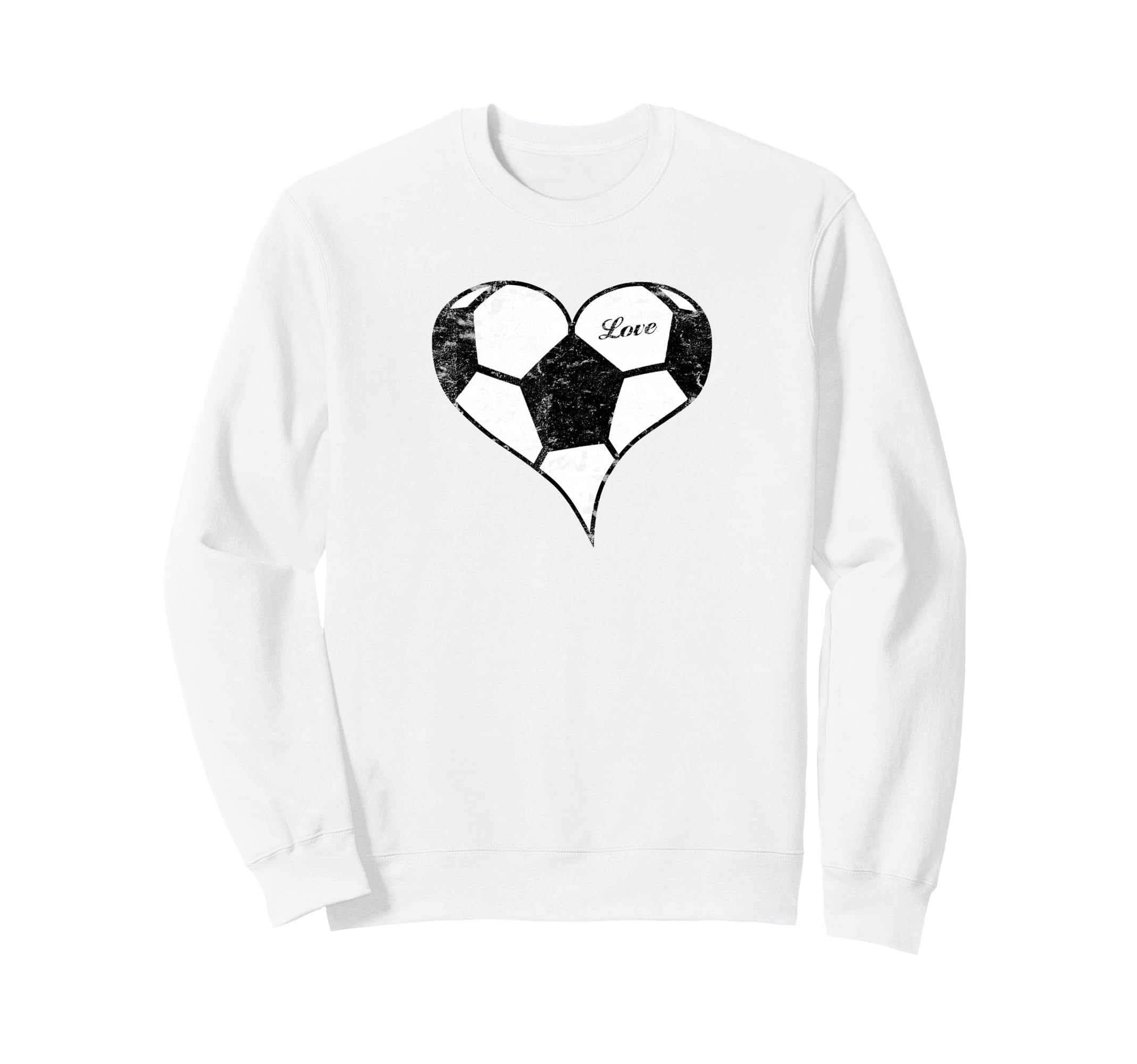 Soccer Love Soccer Heart Soccer Mom Sweatshirt - Custom Art Print Unisex - T-Shirt, Sweatshirt, Hoodie