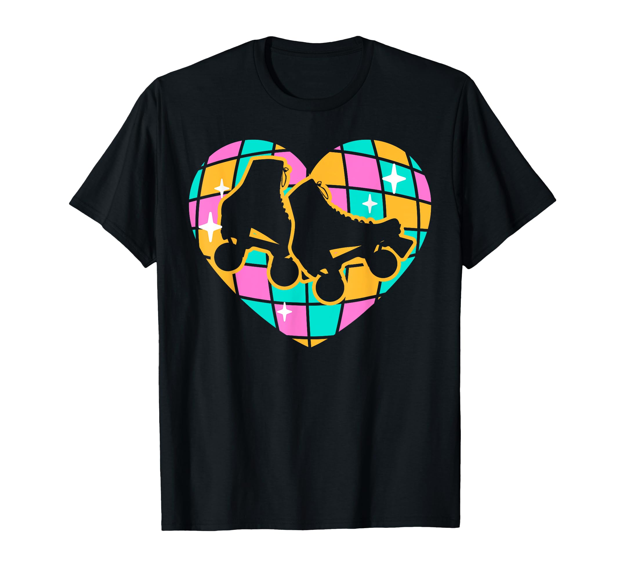 Roller Skating Skate 1970S Disco Ball T-Shirt - Streetwear Style Men Women - T-Shirt, Sweatshirt, Hoodie