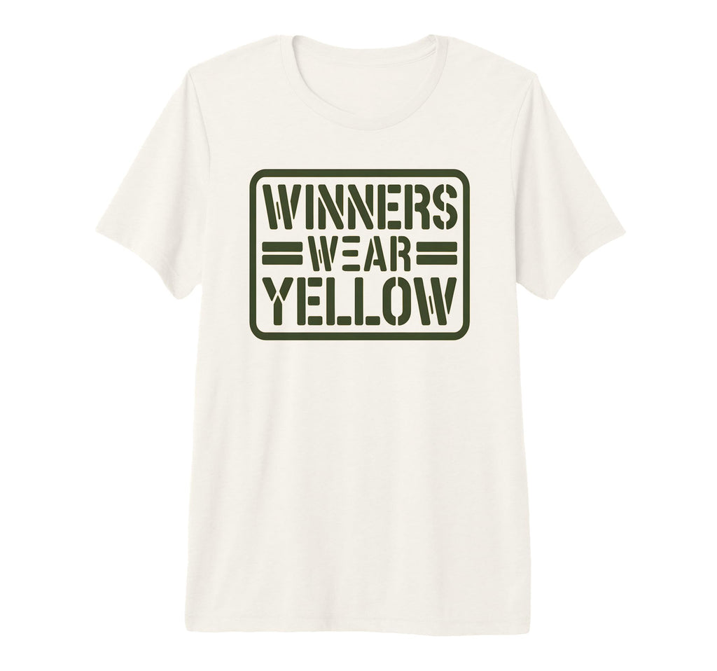Winners Wear Yellow Team Tournament War T-Shirt - Graphic Print Men Women - T-Shirt, Sweatshirt, Hoodie