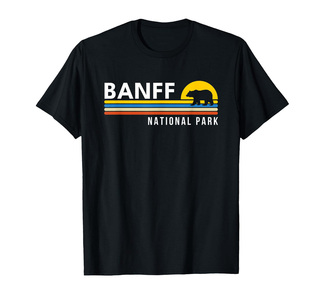 Banff National Park Canada T-Shirt - Fun Novelty Design for Adults - T-Shirt, Sweatshirt, Hoodie