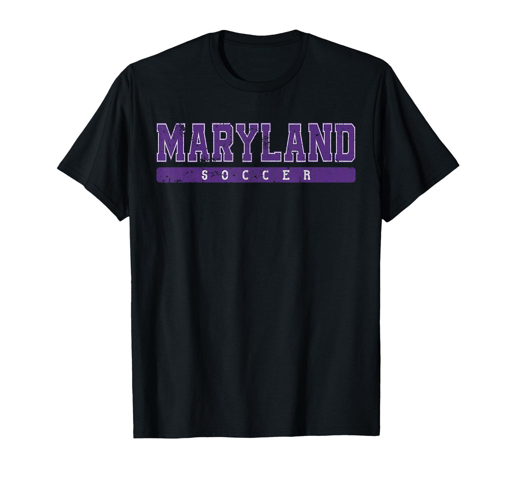 Maryland Soccer Tees Tanks Tops T-Shirt - Unique Graphic Men Women - T-Shirt, Sweatshirt, Hoodie