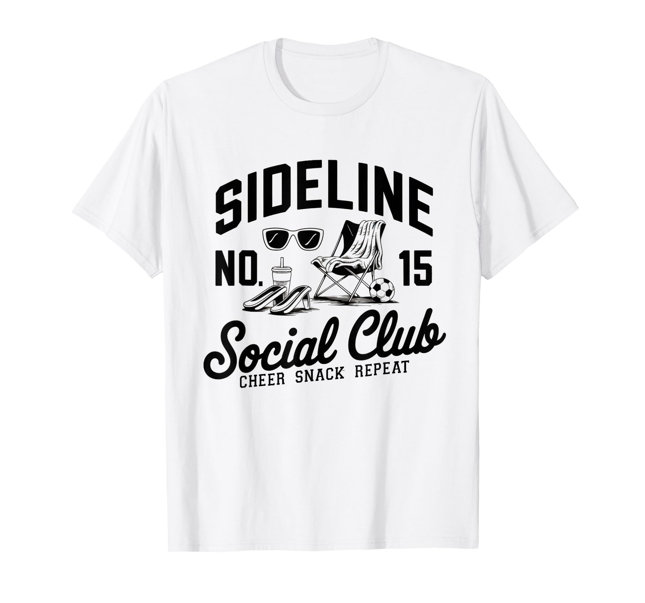 Sideline Social Club Soccer Mom Game T-Shirt - Fun Novelty Design Unisex - T-Shirt, Sweatshirt, Hoodie